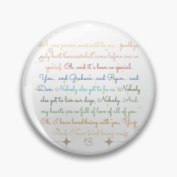 Item preview, Thirteenth Doctor thasmin goodbye quote designed and sold by KnitintheTardis.