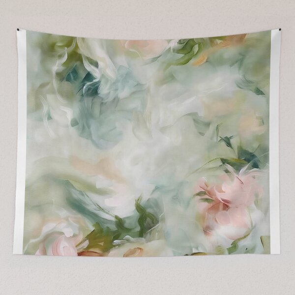 Item preview, Abstract Modern Watercolor Floral Botanical Flower Market designed and sold by banginT.