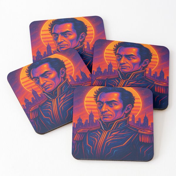 Item preview, "Simon Bolivar: Neon Libertador" designed and sold by StudioCultura.