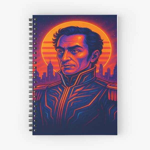 Item preview, "Simon Bolivar: Neon Libertador" designed and sold by StudioCultura.