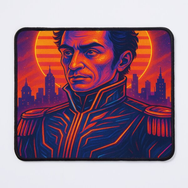 Item preview, "Simon Bolivar: Neon Libertador" designed and sold by StudioCultura.