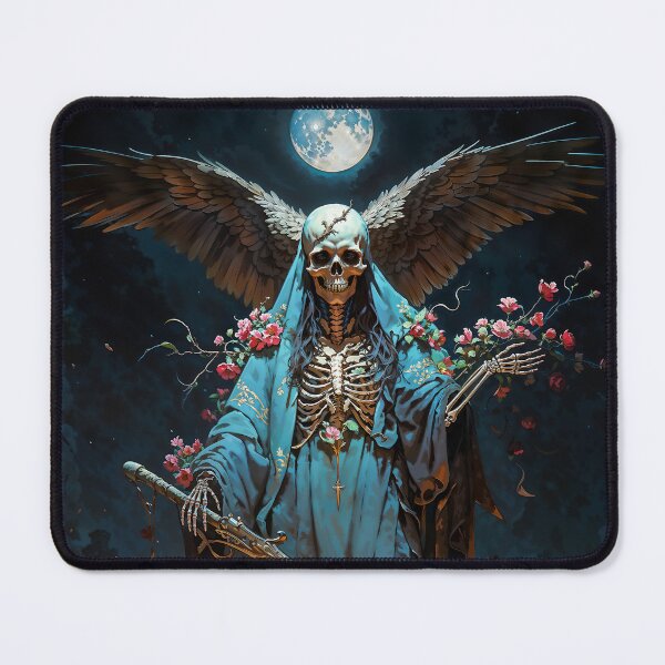 Item preview, Blue Robe Santa Muerte designed and sold by AliceWhiteDF.