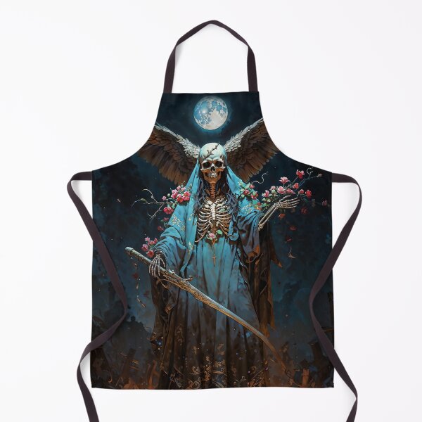 Item preview, Blue Robe Santa Muerte designed and sold by AliceWhiteDF.