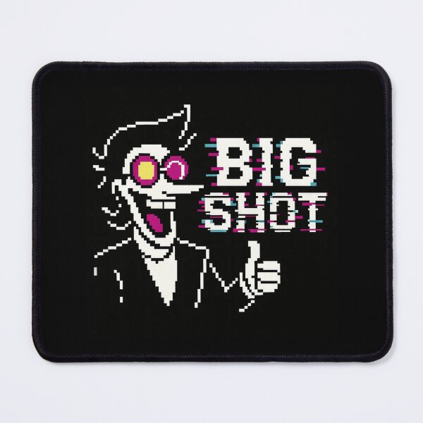 Item preview, Deltarune Spamton "BIG SHOT" cute meme sticker from toby fox's undertale/deltarune chapter designed and sold by ratchips.