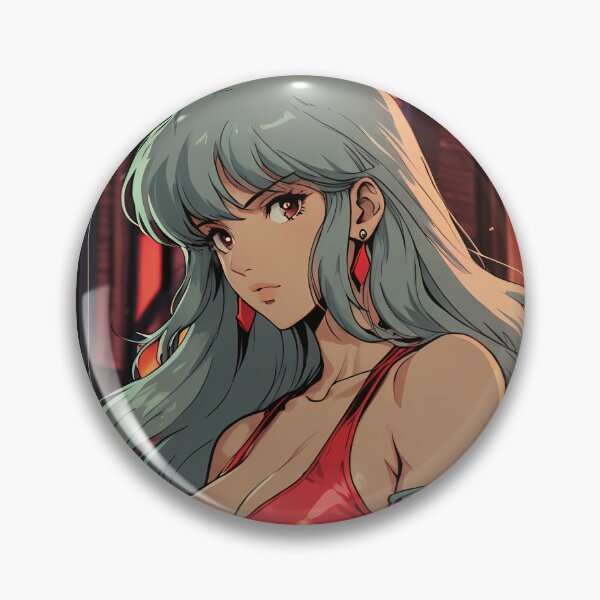 Item preview, Girl with white hair on the street at night 3 designed and sold by BOZGO.