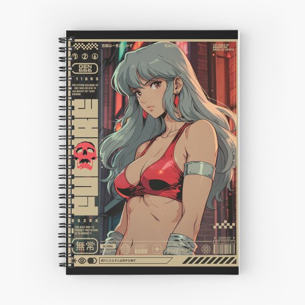 Item preview, Girl with white hair on the street at night 3 designed and sold by BOZGO.