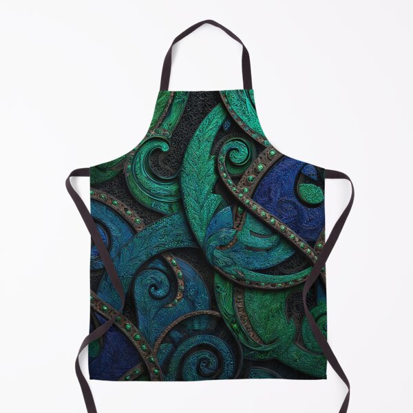 Item preview, New Zealand Māori Paua Pattern Koru Design 426 designed and sold by GrinGalore.