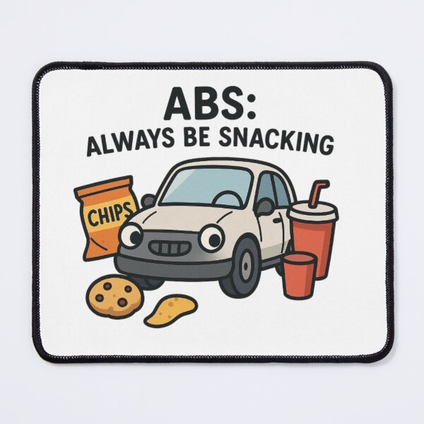 Item preview, ABS - Always Be Snacking designed and sold by 2competent4life.