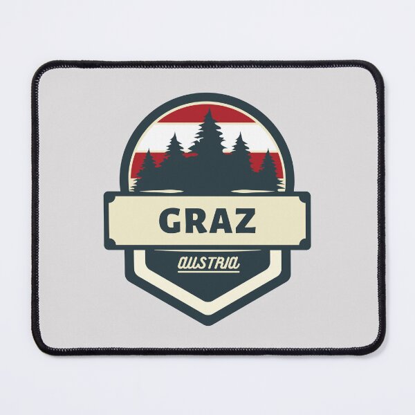 Item preview, Graz Austria Retro Vintage Badge designed and sold by World Designs.