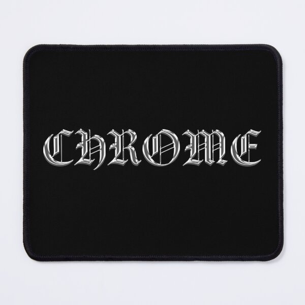 Item preview, Chrome metallic effect text minimalistic design designed and sold by Long Exposure.
