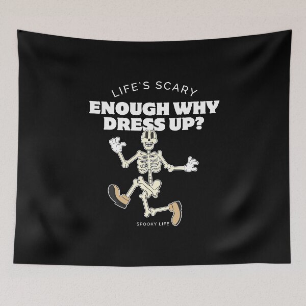 Item preview, Life is scary enough designed and sold by Peerless-Prime.