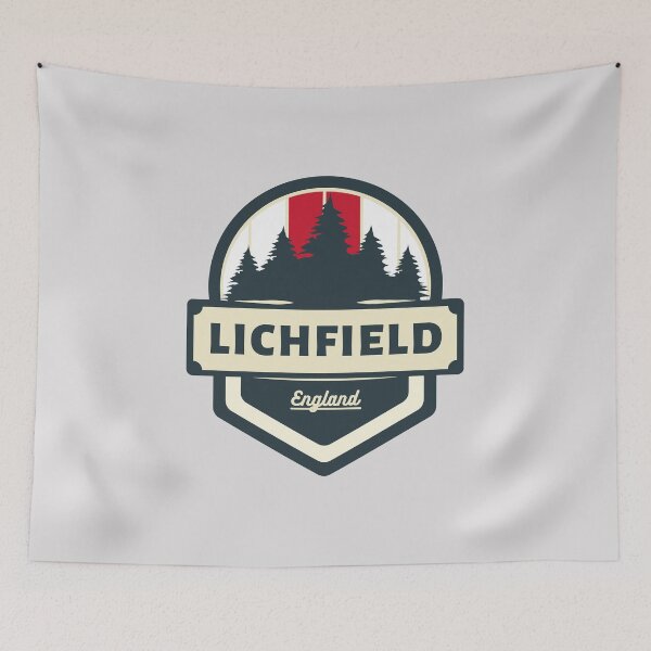 Item preview, Lichfield England Retro Vintage Badge designed and sold by World Designs.
