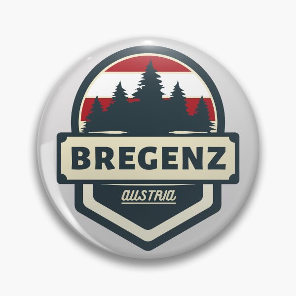Item preview, Bregenz Austria Retro Vintage Badge designed and sold by World Designs.