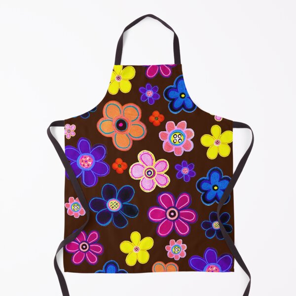 Item preview, Chocolate Flowers Bright Floral Design designed and sold by kel72.