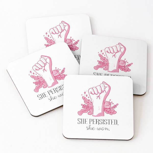 Item preview, She persisted, she won. designed and sold by musthavewords.
