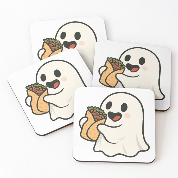 Item preview, A Ghost Eating Shawarma designed and sold by 2competent4life.