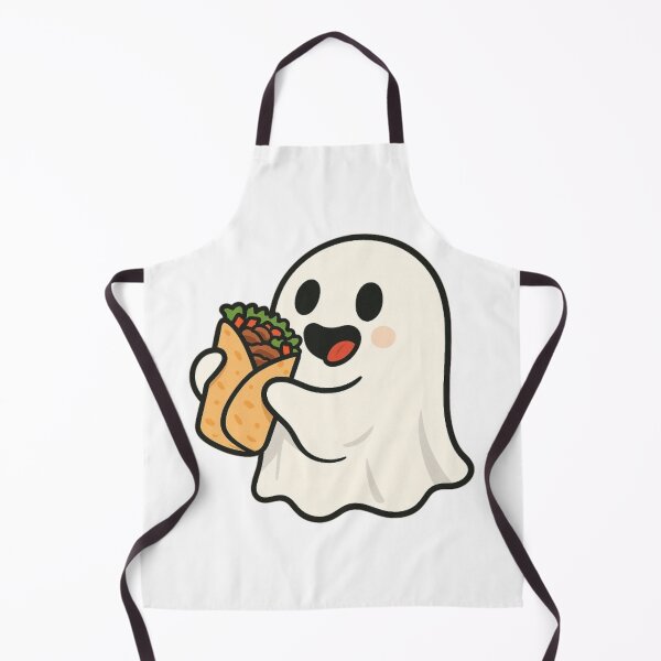 Item preview, A Ghost Eating Shawarma designed and sold by 2competent4life.