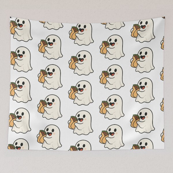 Item preview, A Ghost Eating Shawarma designed and sold by 2competent4life.
