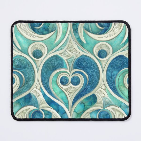 Item preview, New Zealand Māori Paua Pattern Koru Design 430 designed and sold by GrinGalore.
