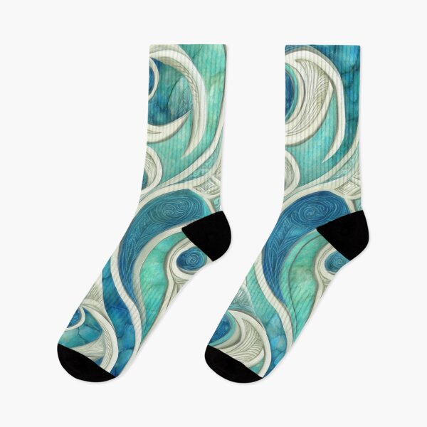 Item preview, New Zealand Māori Paua Pattern Koru Design 430 designed and sold by GrinGalore.