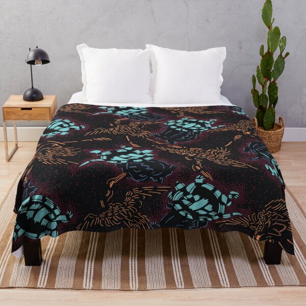 Item preview, Cranes and turtles - Japanese seamless vintage pattern designed and sold by Japan Design Prints.