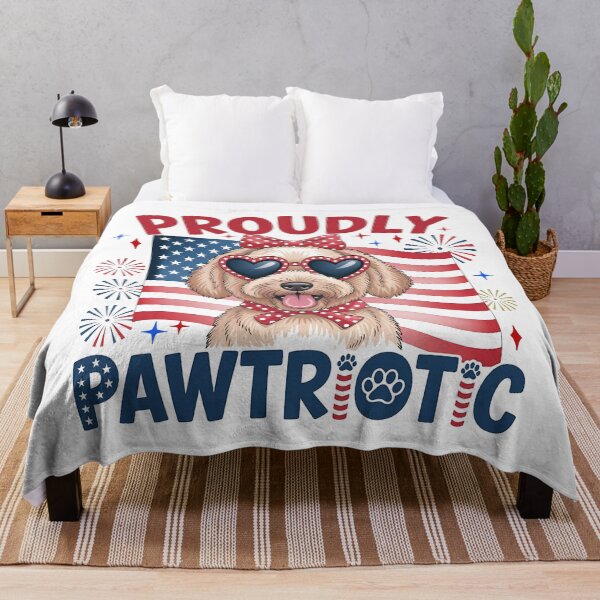 Item preview, Proudly Pawtriotic | Funny 4th of July Dog Lover Shirt | Patriotic Pet USA Gift designed and sold by Tmino-design.