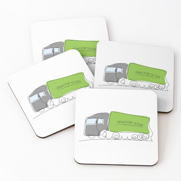 Item preview, Stylized truck in one line designed and sold by Tanysha54.