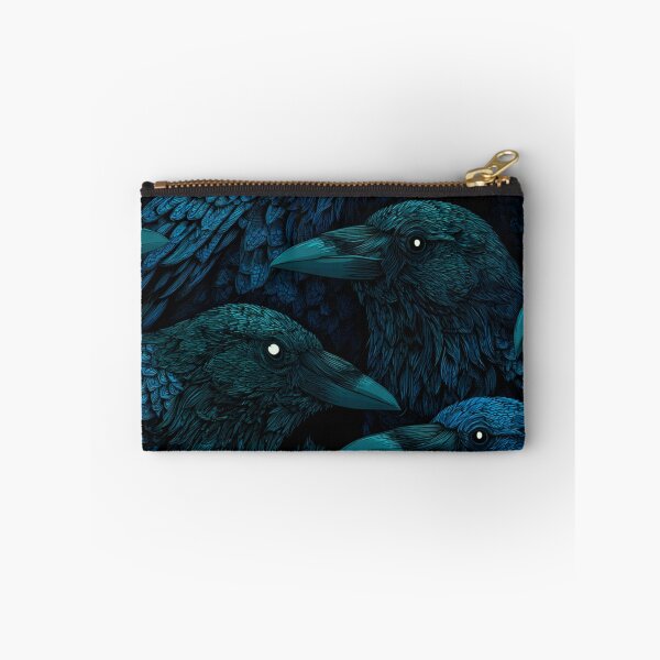 Item preview, Night Crows Pattern Collage Art  designed and sold by GrinGalore.