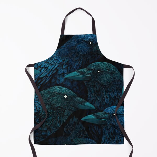 Item preview, Night Crows Pattern Collage Art  designed and sold by GrinGalore.