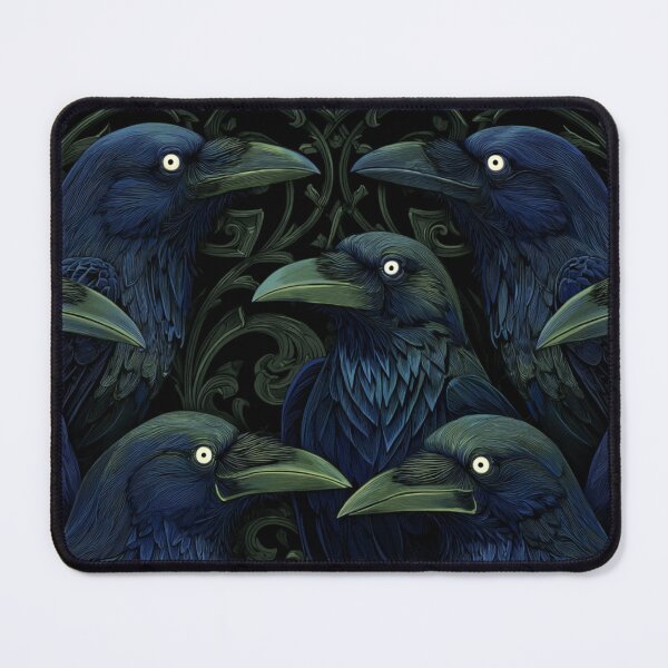 Item preview, Night Gothic Raven Pattern designed and sold by GrinGalore.