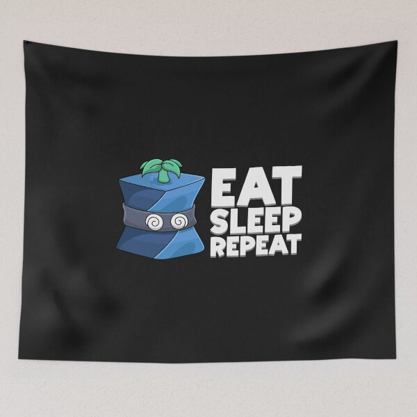Item preview, Blox Fruits Eat Sleep Repeat designed and sold by Kubala Designs.