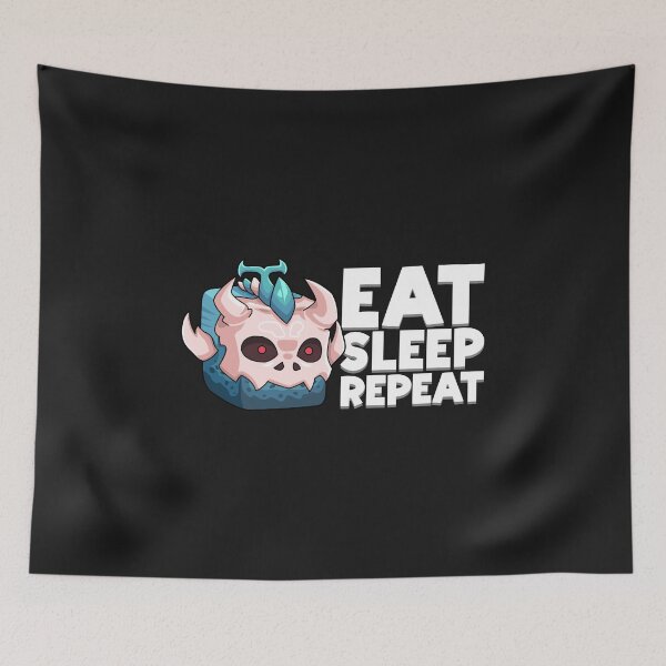 Item preview, Blox Fruits Eat Sleep Repeat designed and sold by Kubala Designs.