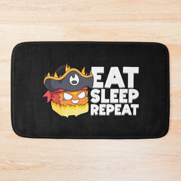 Item preview, Blox Fruits Eat Sleep Repeat designed and sold by Kubala Designs.