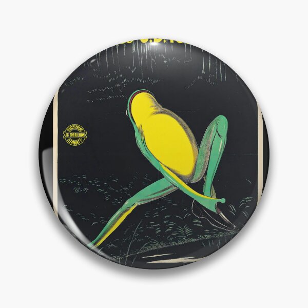 Item preview, Chaussures J.B. Torrilhon Vintage Poster by Leonetto Cappiello 1906 | French Footwear Ad | Surreal Frog Art designed and sold by artofuniverse.