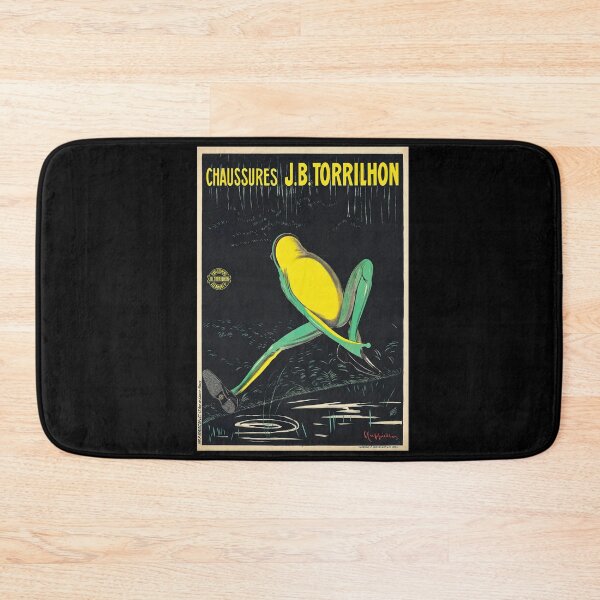 Item preview, Chaussures J.B. Torrilhon Vintage Poster by Leonetto Cappiello 1906 | French Footwear Ad | Surreal Frog Art designed and sold by artofuniverse.
