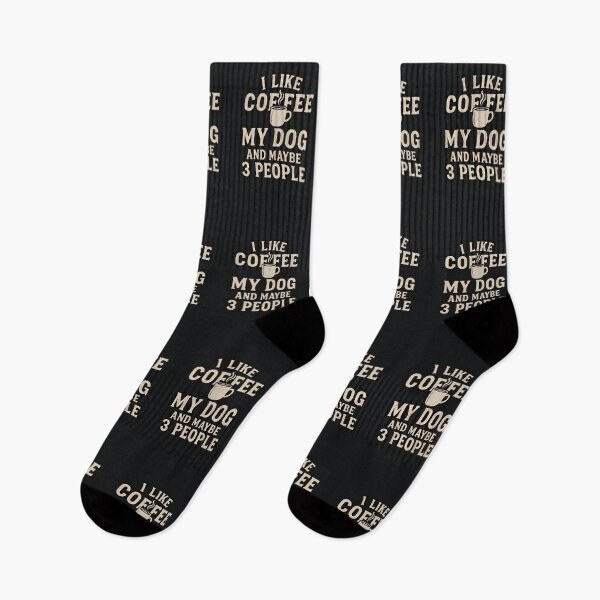 Item preview, Funny Coffee Dog Quote for Pet and Coffee Lovers designed and sold by Amr Siam.