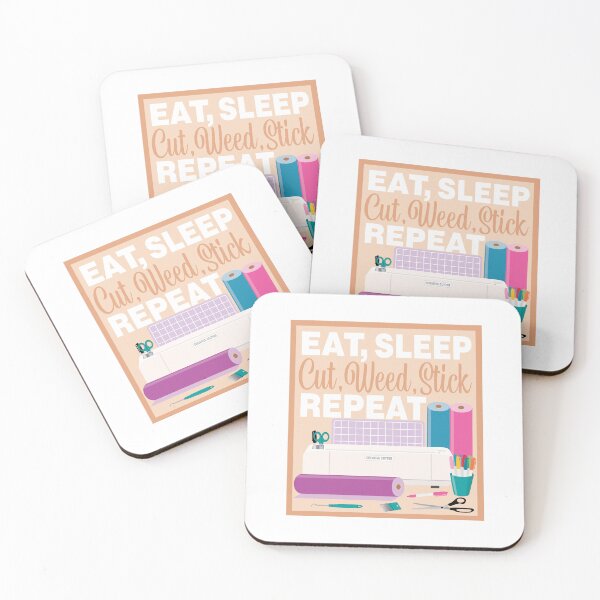 Item preview, Eat Sleep Repeat Home Cutter - Cutting Machine - MULTI COLORS designed and sold by StellarFX.