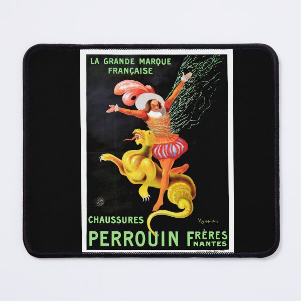 Item preview, Perrouin Brothers’ Shoes Vintage Poster by Leonetto Cappiello 1909 | French Shoe Brand Ad | Nantes Classic designed and sold by artofuniverse.