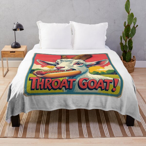 Item preview, Throat goat designed and sold by NicMacTees.