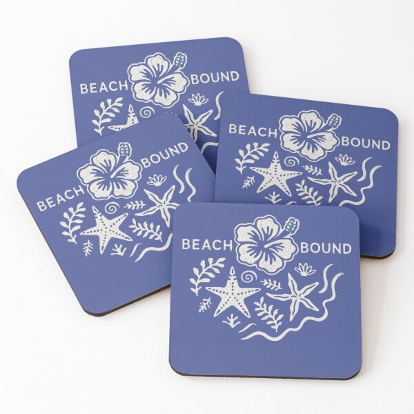 Item preview, Beach Bound Coastal Elements Vintage Design designed and sold by Broken Minimalister.