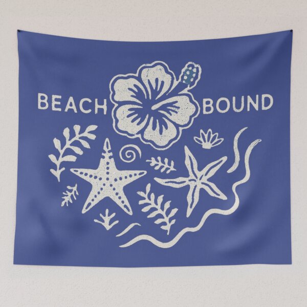 Item preview, Beach Bound Coastal Elements Vintage Design designed and sold by Broken Minimalister.