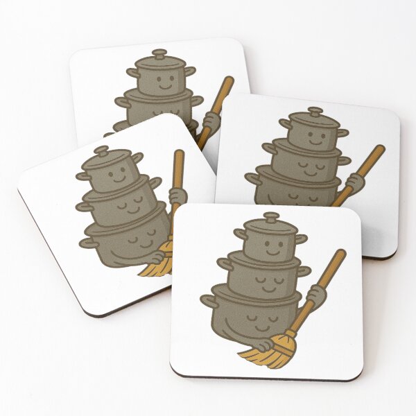 Item preview, Pots Sweeping  designed and sold by 2competent4life.
