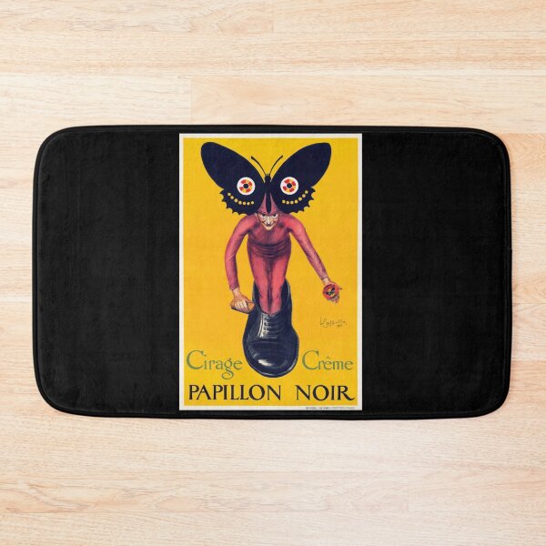 Item preview, Papillon Noir Shoe Polish Vintage Poster 1921 by Leonetto Cappiello | Art Deco French Shoe Care Ad designed and sold by artofuniverse.
