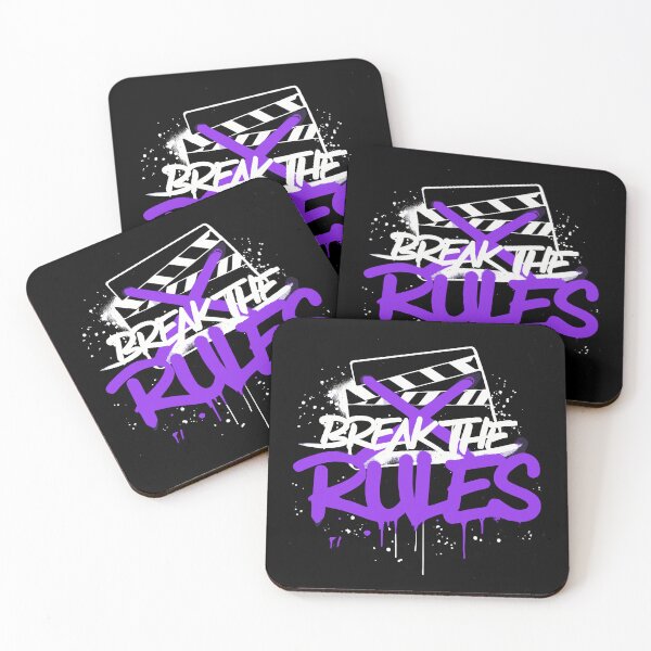 Item preview, Break The Rules - Urban Graffiti Style Design designed and sold by Sticker-saga.