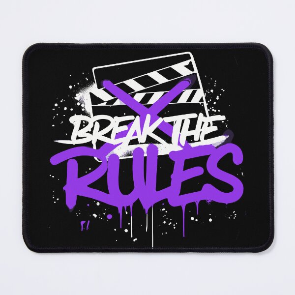 Item preview, Break The Rules - Urban Graffiti Style Design designed and sold by Sticker-saga.