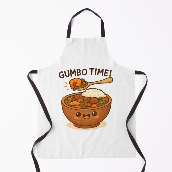 Item preview, Gumbo Time! - Cute Lousiana Cajun Gumbo Jambalaya designed and sold by Canto Canuck.