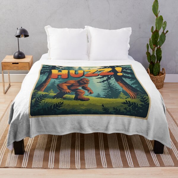 Item preview, Sasquatch looking for sum Huzz! designed and sold by NicMacTees.