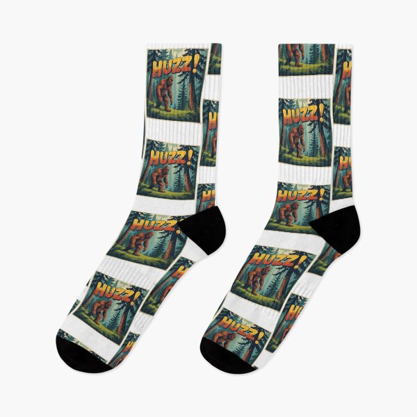 Item preview, Sasquatch looking for sum Huzz! designed and sold by NicMacTees.
