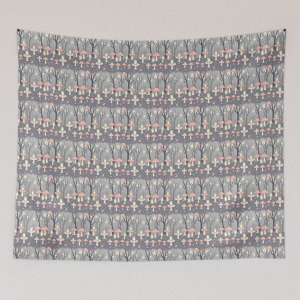 Item preview, Cutesy Mushroom and Frogs designed and sold by YvaineDesign.