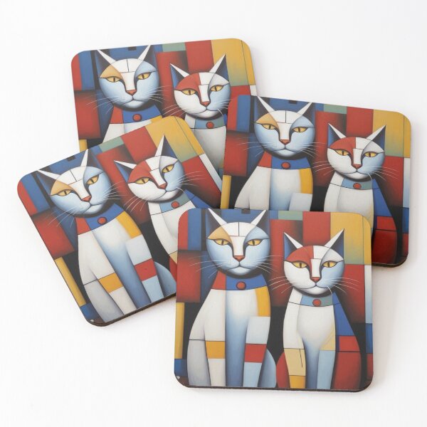 Item preview, Cubist Cats designed and sold by Aise06.